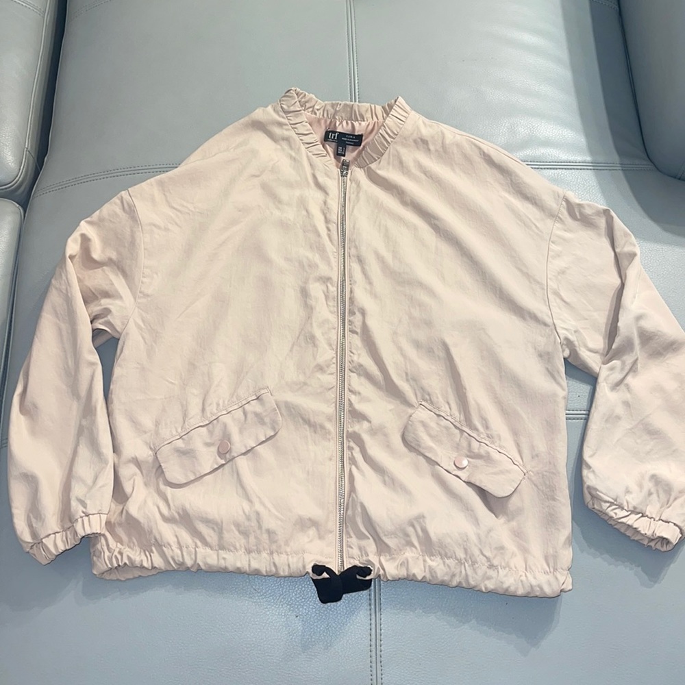 Zara oversized zip up